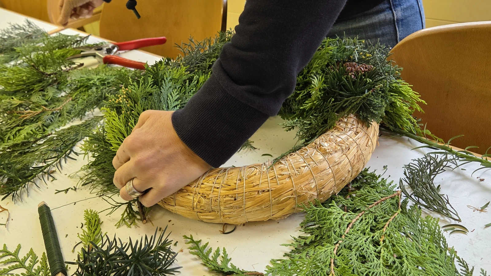 Adventskranzen in Goldach
