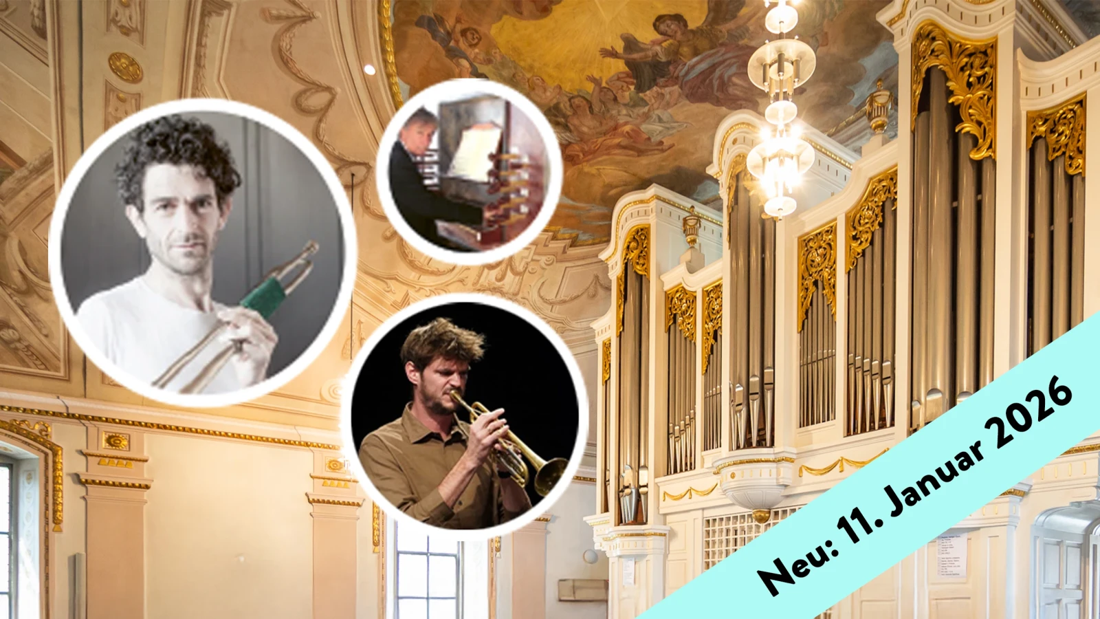 Neues Datum – Dreikönigskonzert